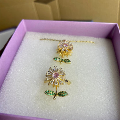 Set Margaritas (collar + anillo)